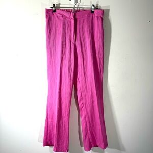 H&M Hot pink Flare Leg trousers